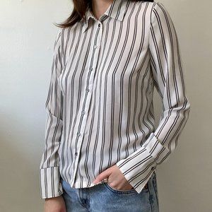 H&M Stripped Dress Shirt